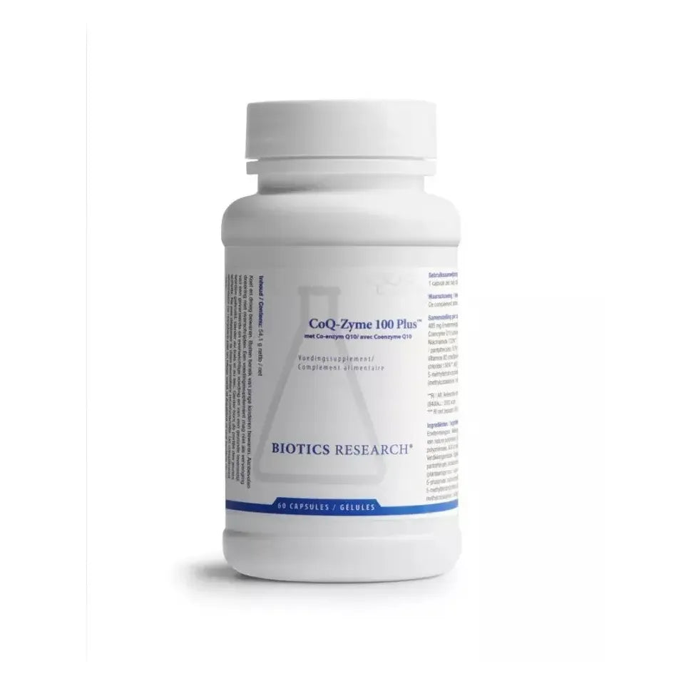 Biotics CoQ zyme 100plus 100 mg 60 capsules
