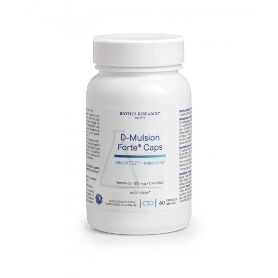 Biotics D Mulsion forte caps 60 capsules