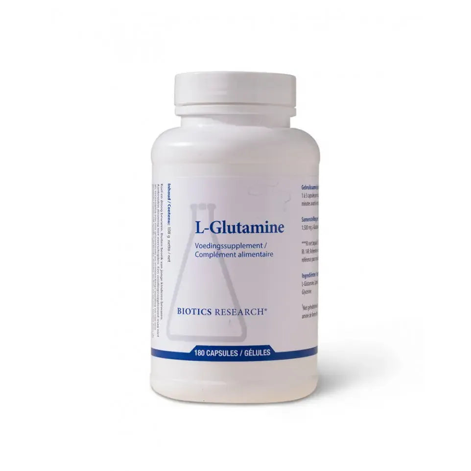Biotics L-glutamine 1500 mg 180 caps