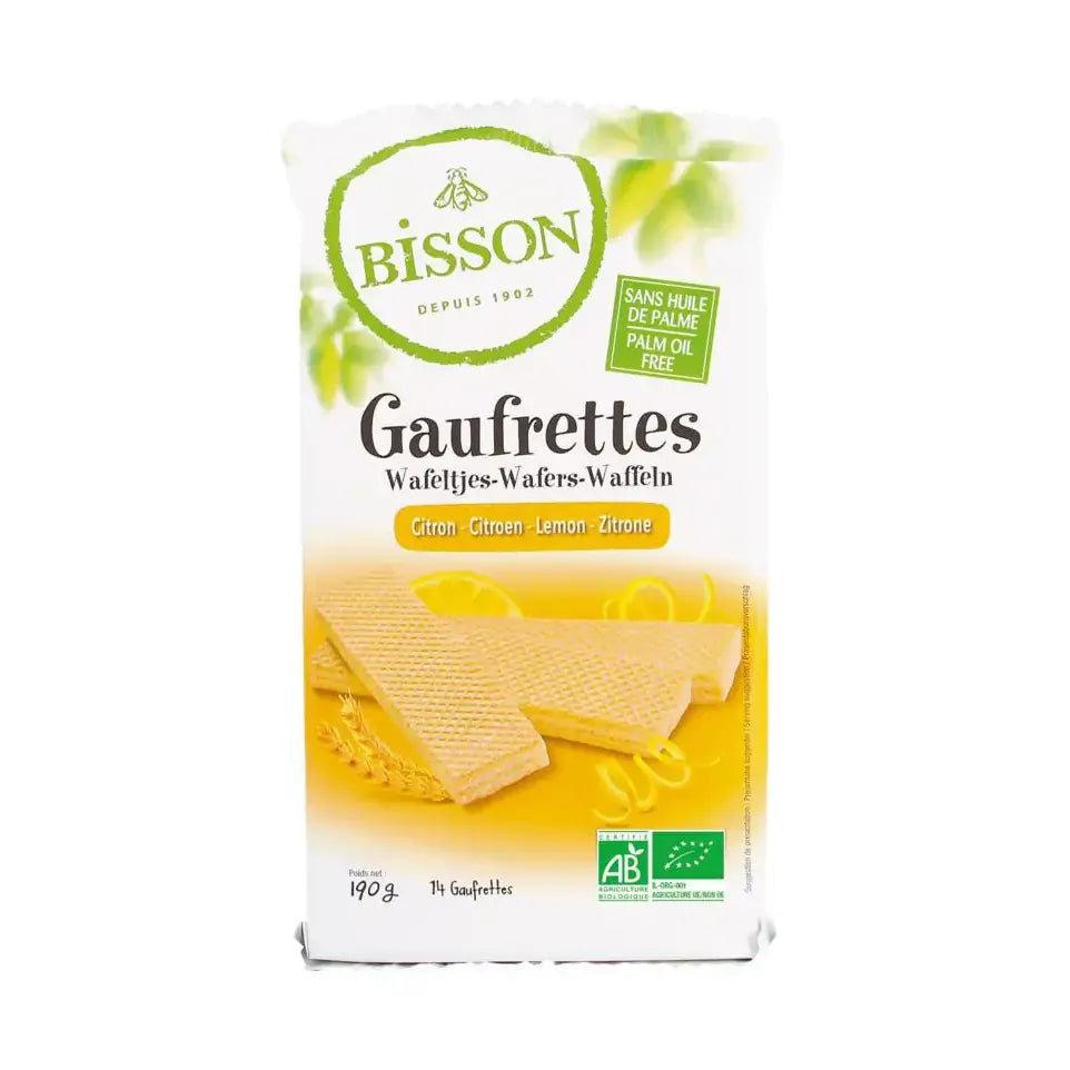 Bisson Wafels citroen 190 gram