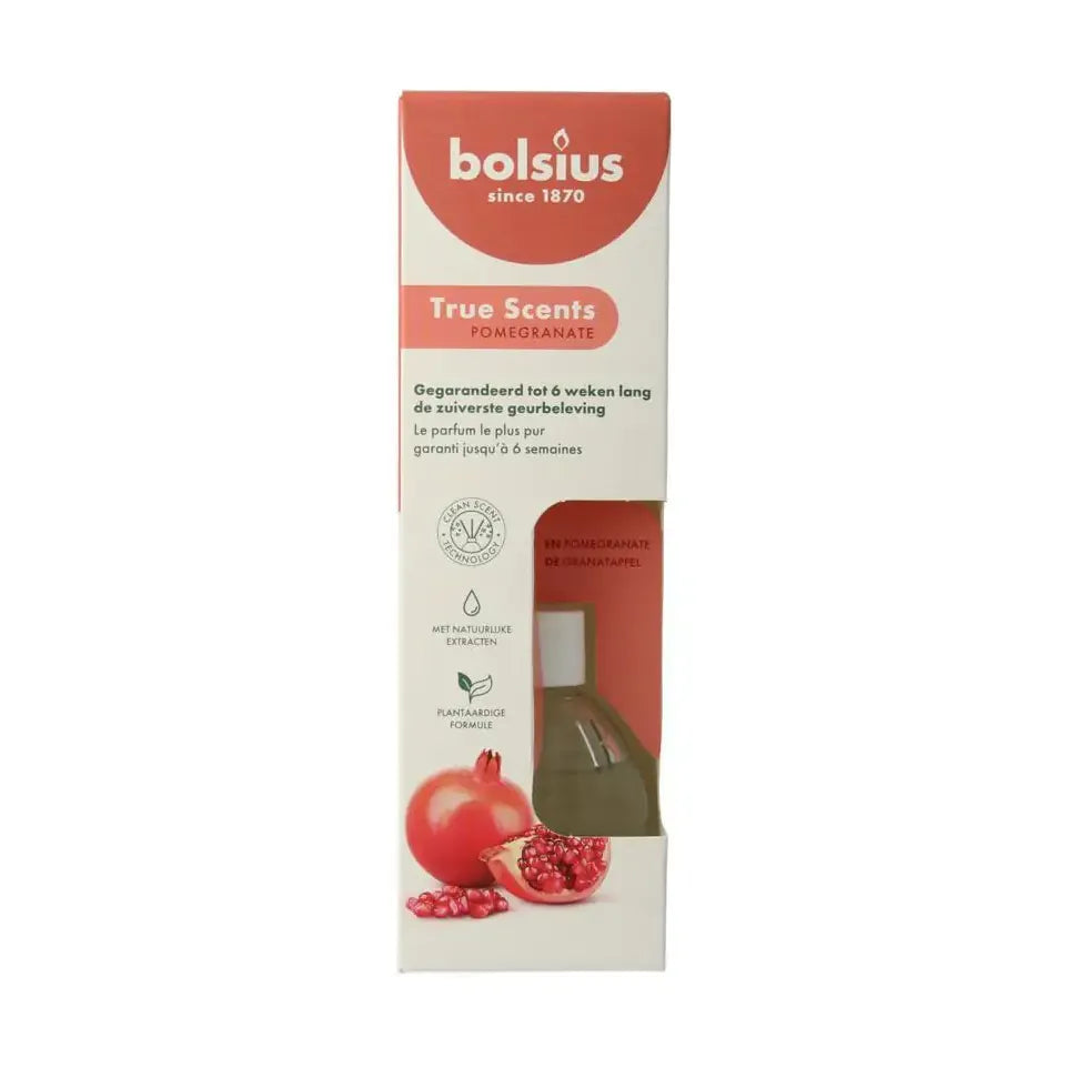 Bolsius True Scents geurverspreider pommegranate 60 ml