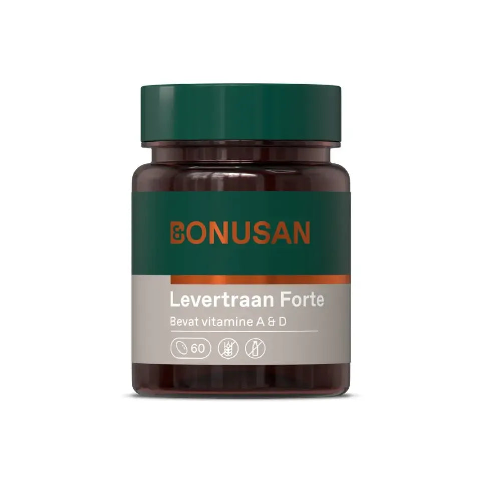 Bonusan Levertraan forte 60 softgels