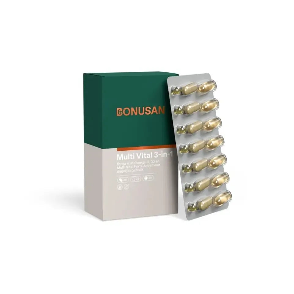 Bonusan Multi vital 3-in-1 84 stuks