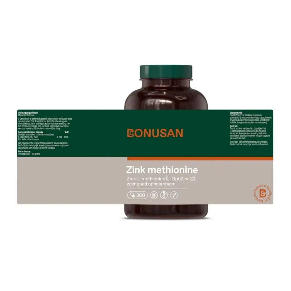 Bonusan Zink methionine 90 vcaps (afbeelding 8)