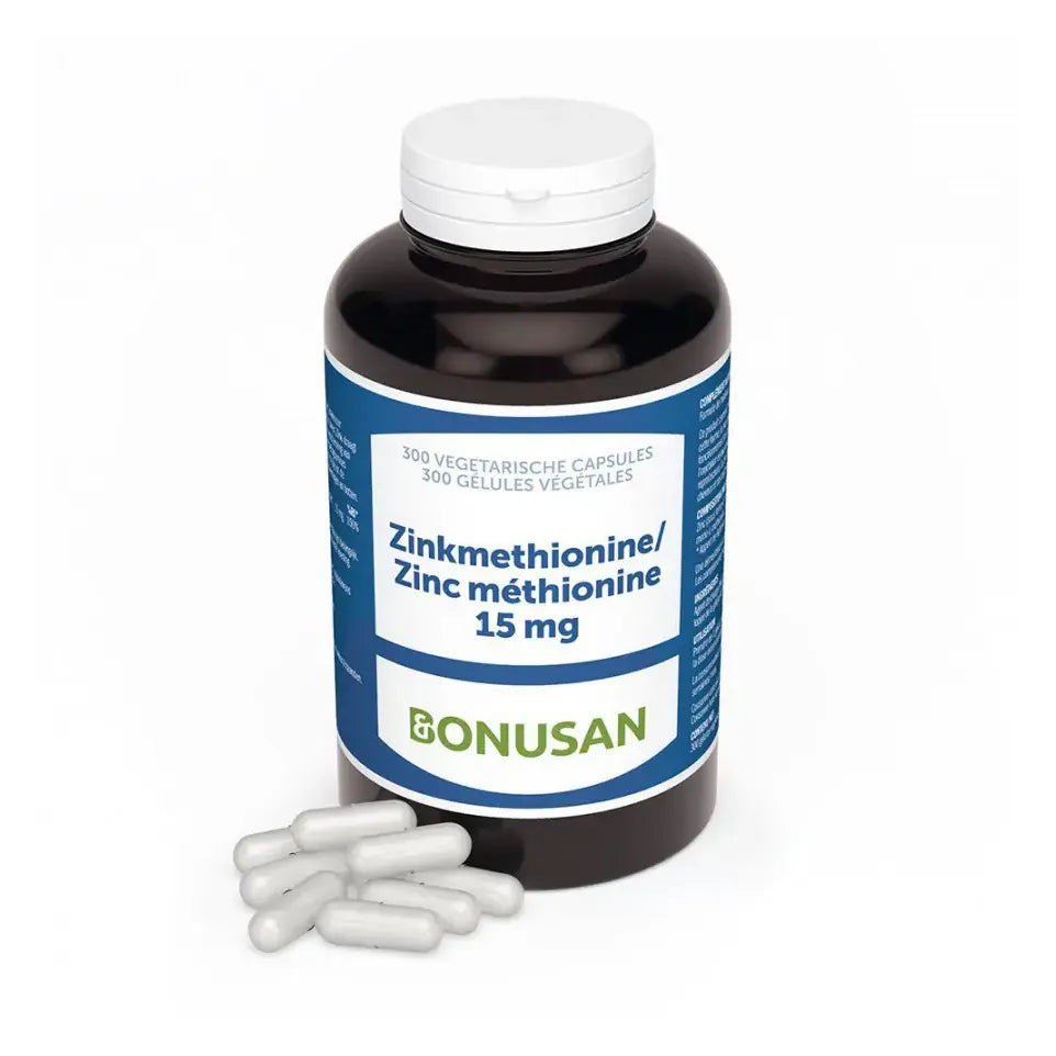 Bonusan Zinkmethionine 15 mg 300 capsules