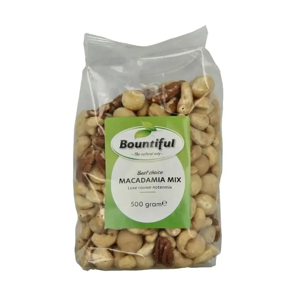 Bountiful Macadamia mix 500 gram