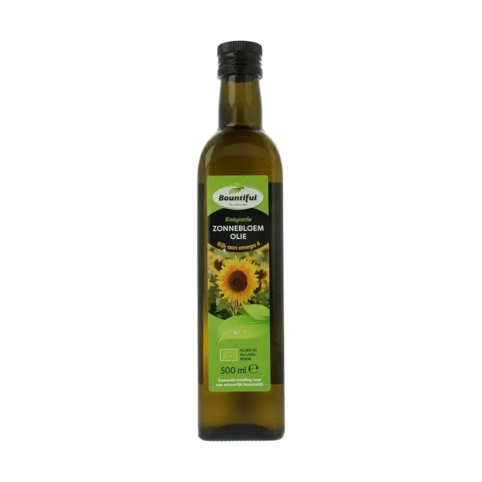 Bountiful Zonnebloemolie biologisch 500 ml
