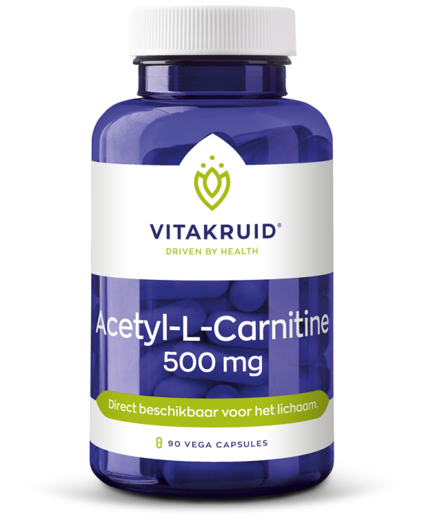 Vitakruid Acetyl-l-carnitine 500 mg 90 vcaps