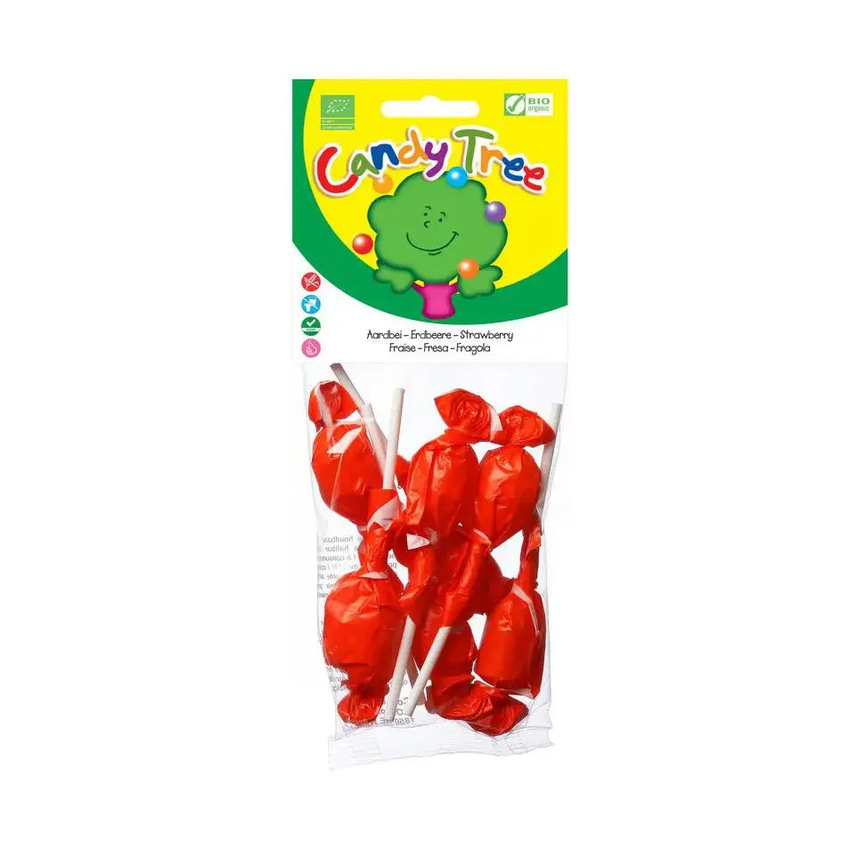 Candy Tree Aardbeiknotsen 7 stuks
