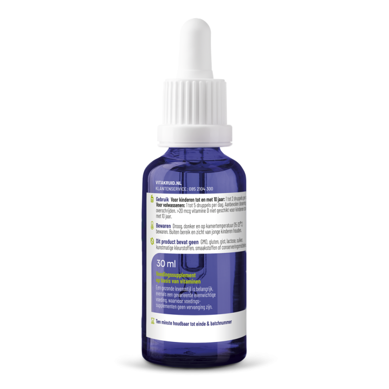 Vitakruid Vitamine D3 druppels 30 ml