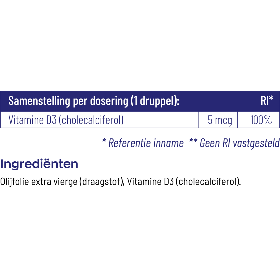 Vitakruid Vitamine D3 druppels 30 ml