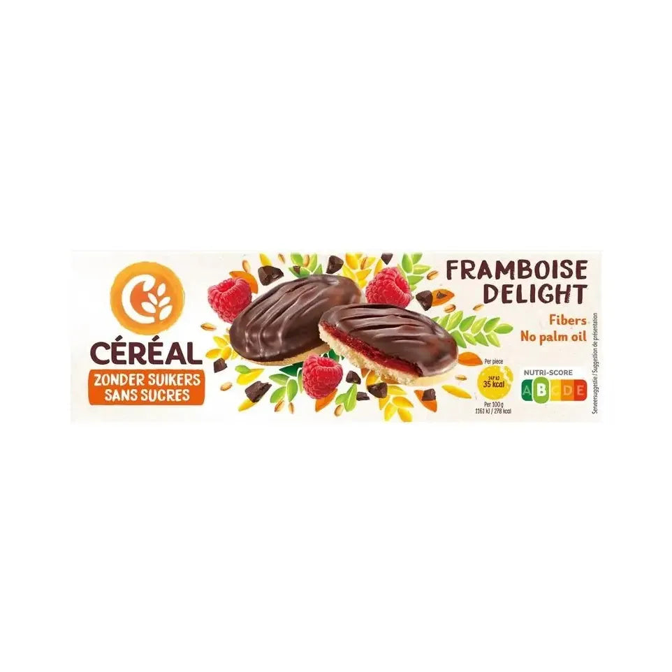 Cereal Koek framboos delight 140 gram