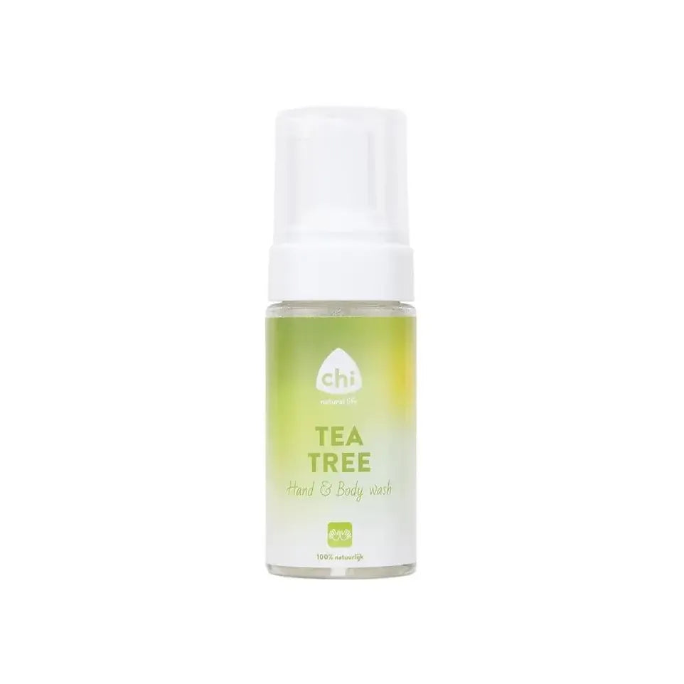 Chi Natural Life Tea tree hand & body wash foam 115 ml