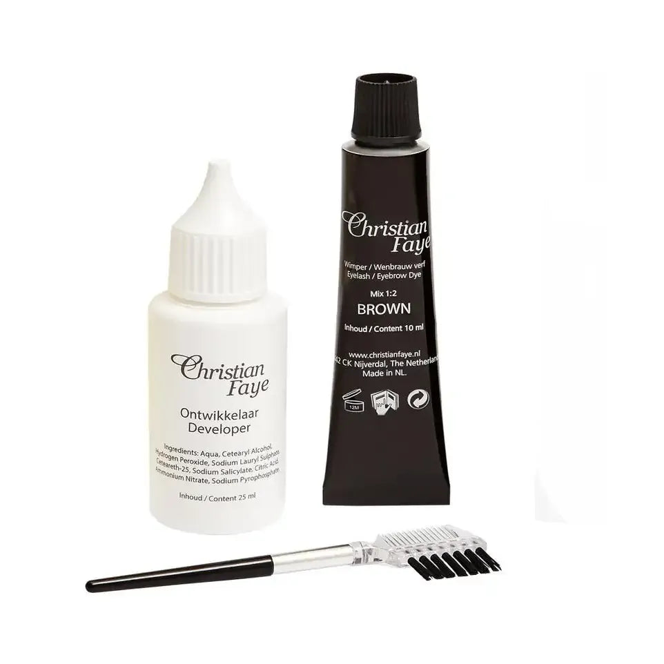 Christian Faye Eyebrow/eyelash dye brown/black