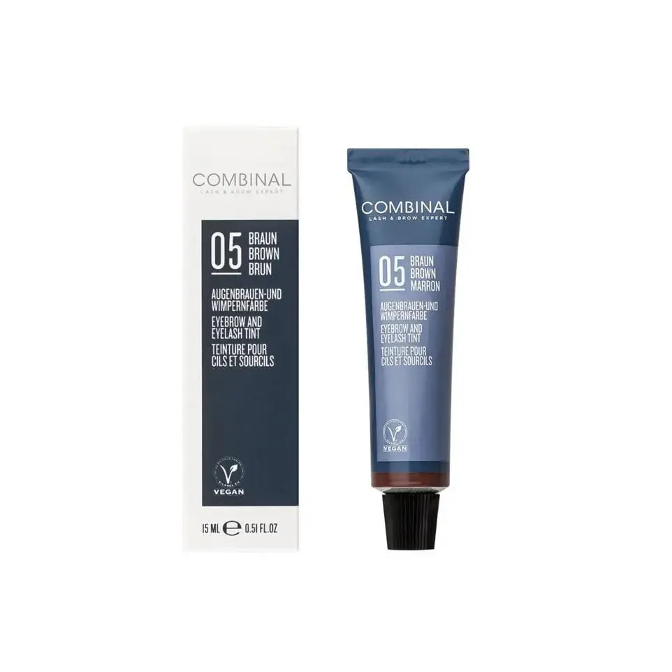 Combinal Wenkbrauwen wimperverf bruin 15 ml