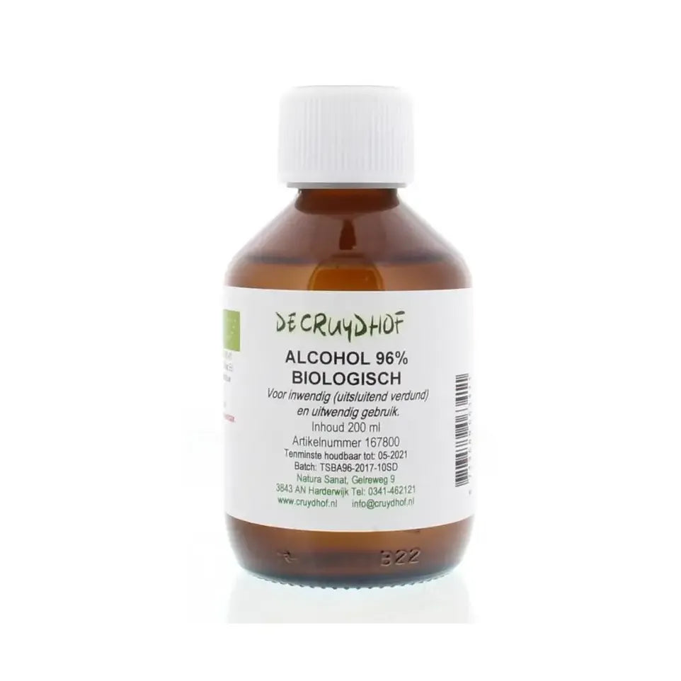 Cruydhof Alcohol 96% inwendig en uitwendig 200 ml