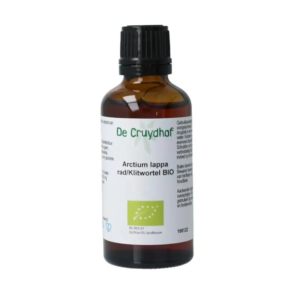 Cruydhof grote klis tinctuur biologisch 50 ml