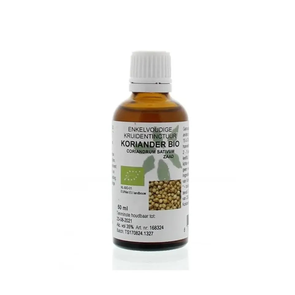 Cruydhof koriander tinctuur biologisch 50 ml