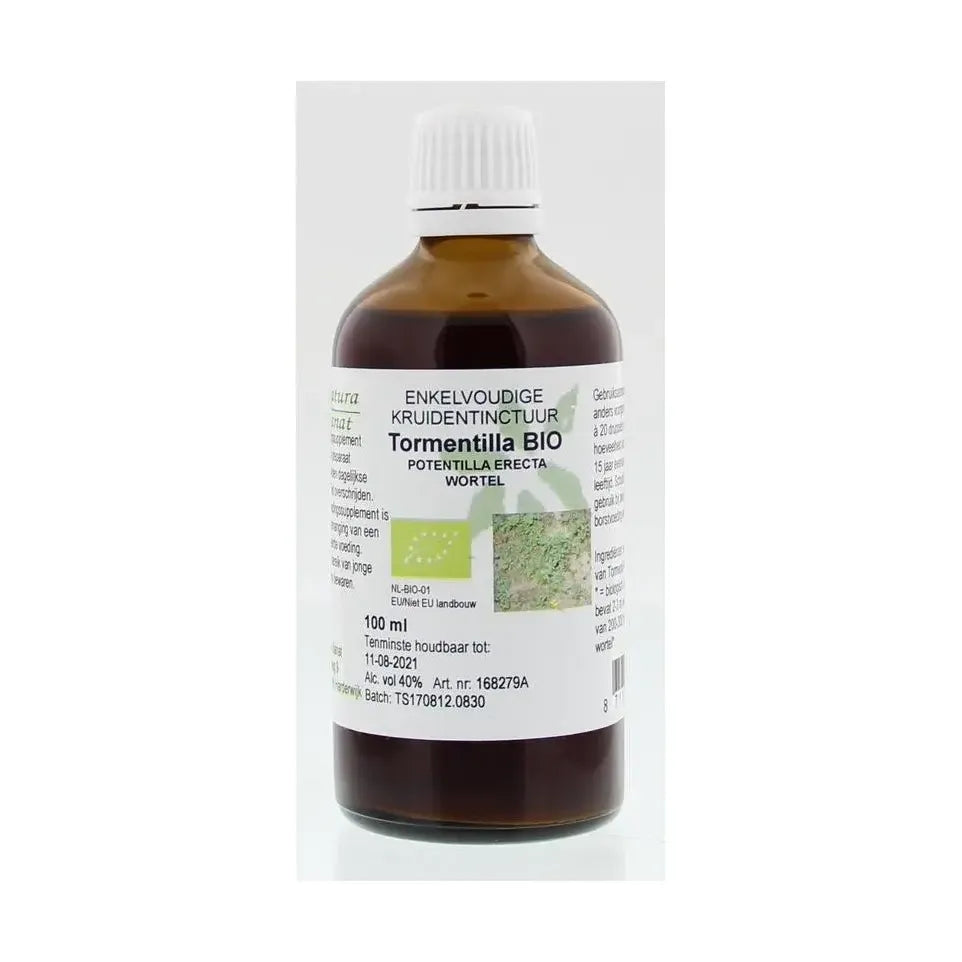 Cruydhof Tormentil wortel tinctuur biologisch 100 ml