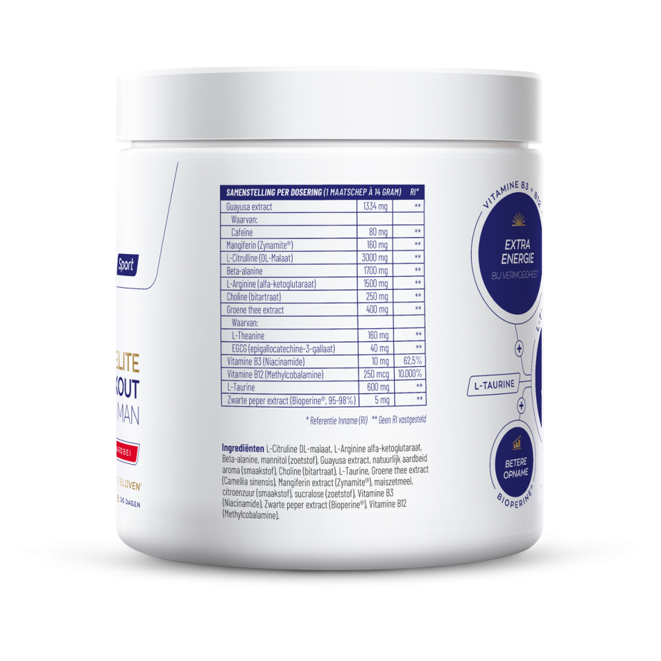 Vitakruid Elite Pre Workout Man 420 gram