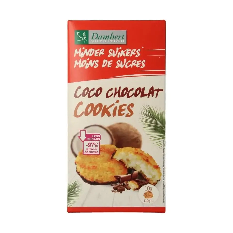 Damhert Kokoskoek chocolade 110 gram