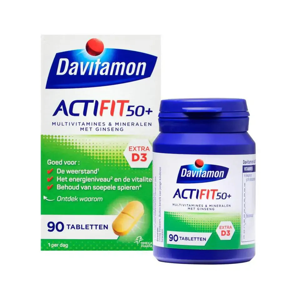 Davitamon Actifit 50+ 90 tabletten