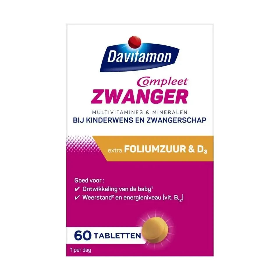 Davitamon Compleet zwanger 60 tabletten