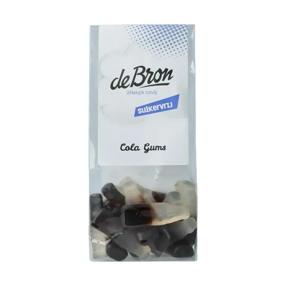 De Bron Cola gums suikervrij 90 gram