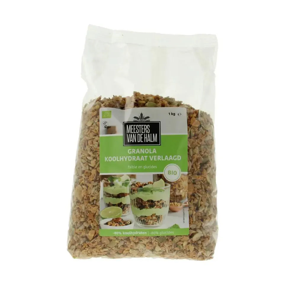 De Halm Granola koolhydraat verlaagd 1 kg