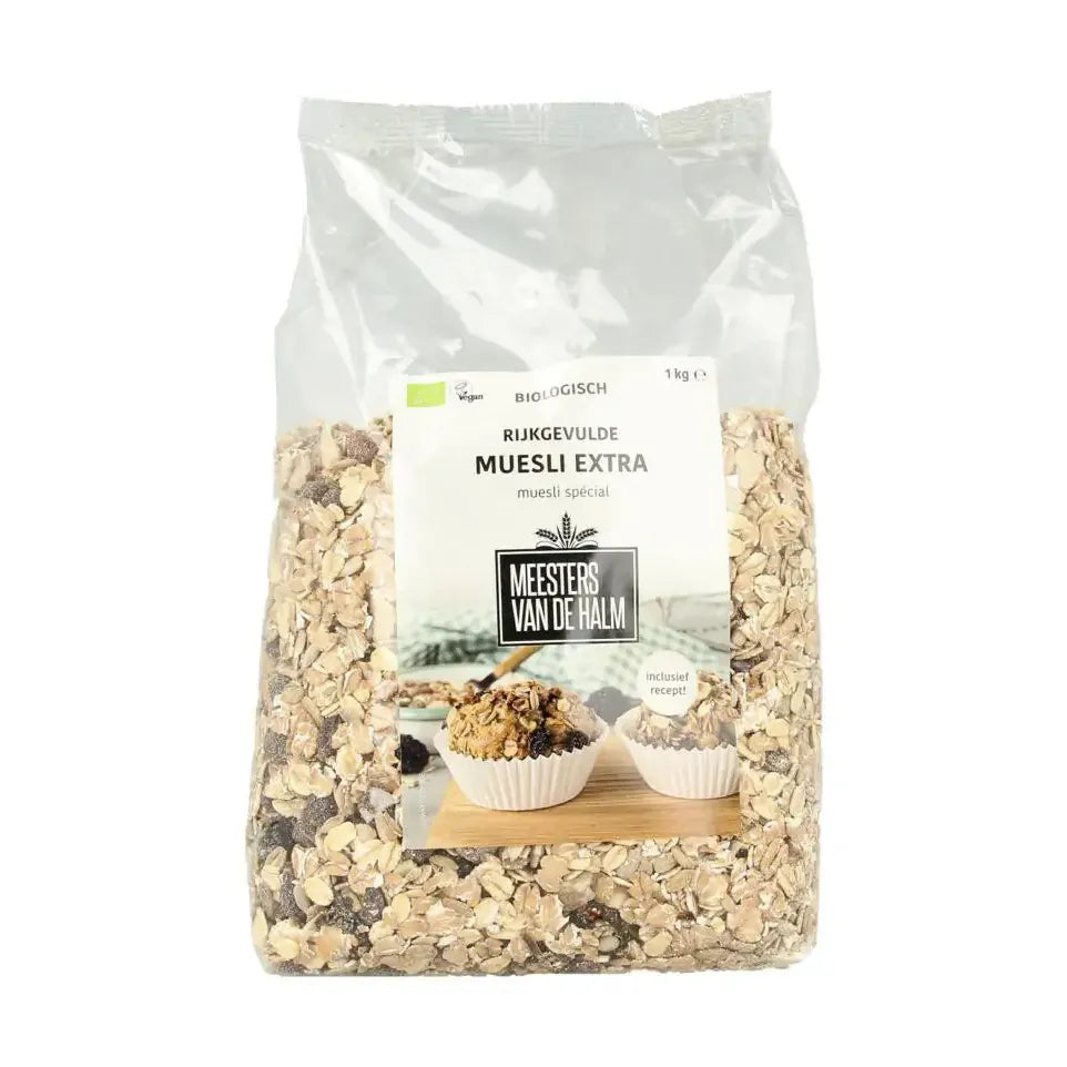 De Halm Muesli extra 1 kg