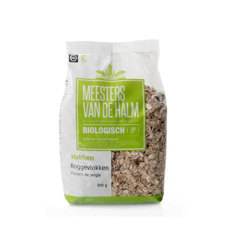 De Halm Roggevlokken 500 gram