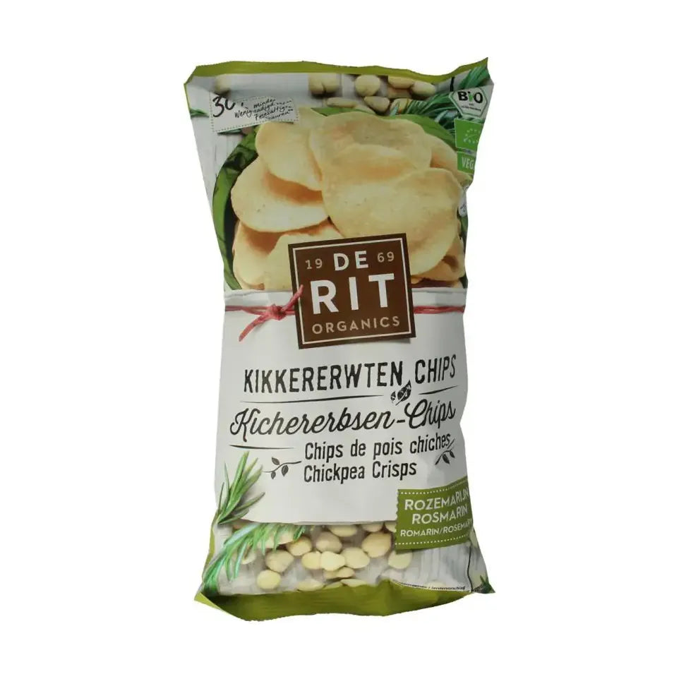De Rit Kikkererwtenchips rozemarijn 75 gram