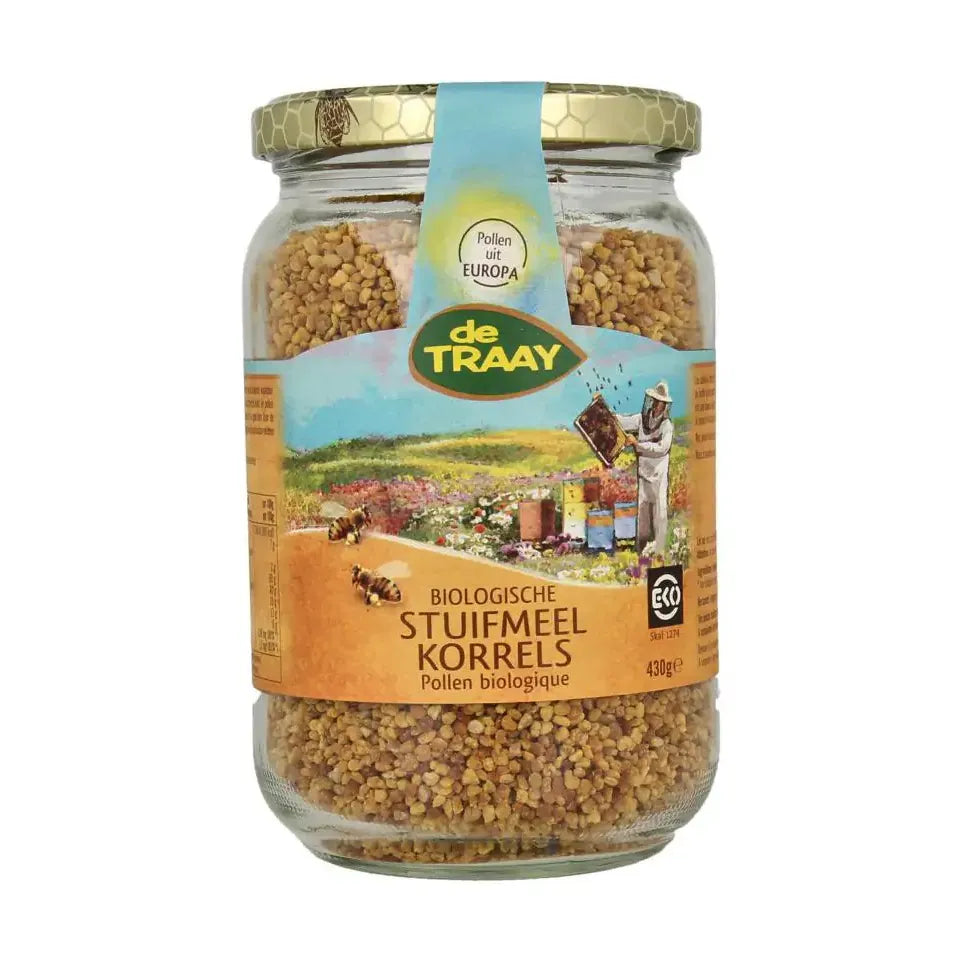 De Traay Stuifmeelkorrels biologisch 430 gram