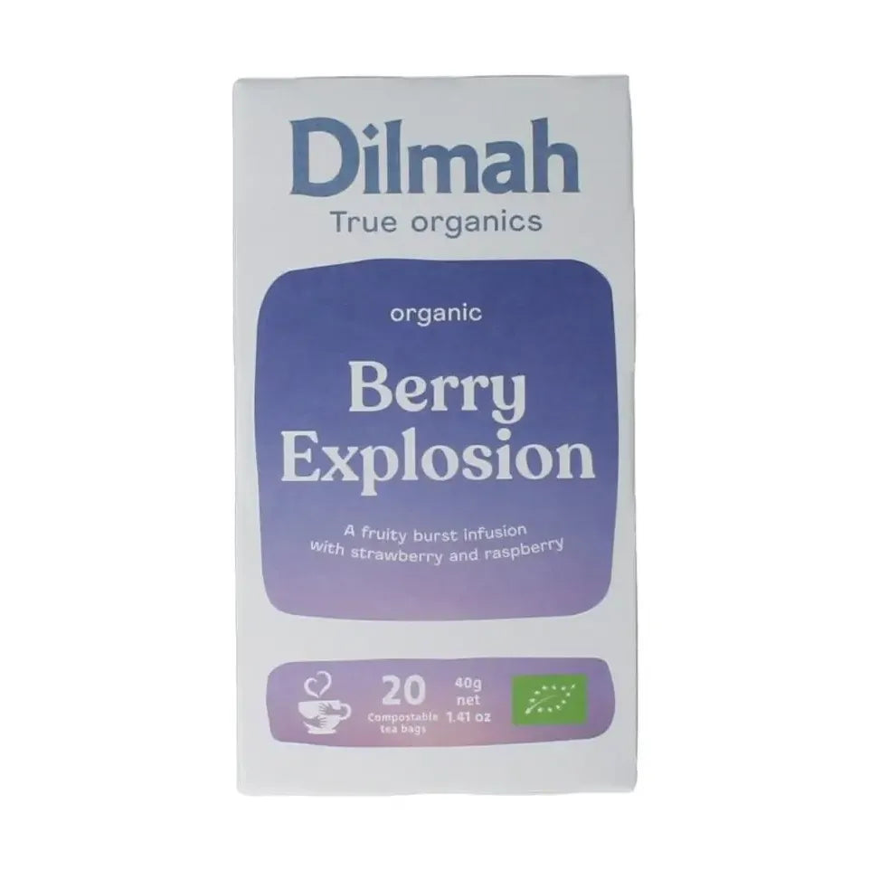 Dilmah Berry explosion tea biologisch 20 zakjes