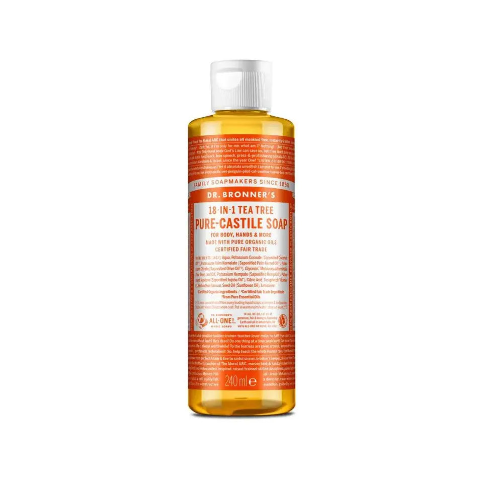 DR Bronners Liquid soap tea tree 240 ml