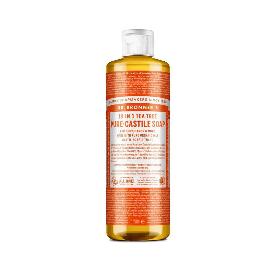 DR Bronners Liquid soap tea tree 475 ml