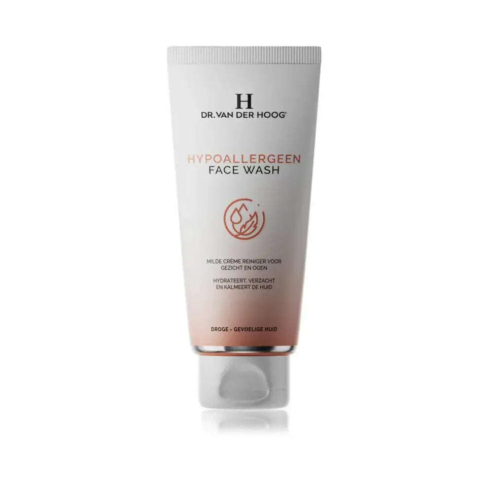 DR vd Hoog Facewash hypo-allergeen tube 100 ml