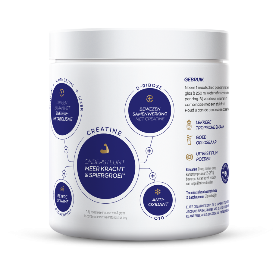 Vitakruid Elite Creatine Complex Tropical 315 gram