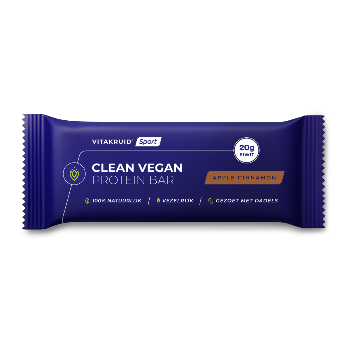 Vitakruid Clear Vegan Protein Bar Appel & Kaneel