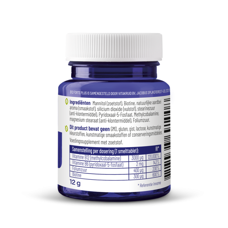 Vitakruid B12 Forte plus met P-5-P 60 tabletten