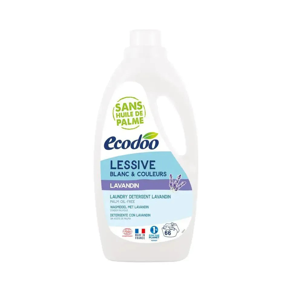 Ecodoo Wasmiddel vloeibaar lavendel 2 liter