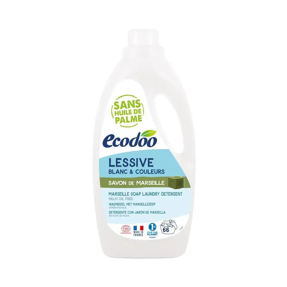 Ecodoo Wasmiddel vloeibaar Marseille zeep 2 liter