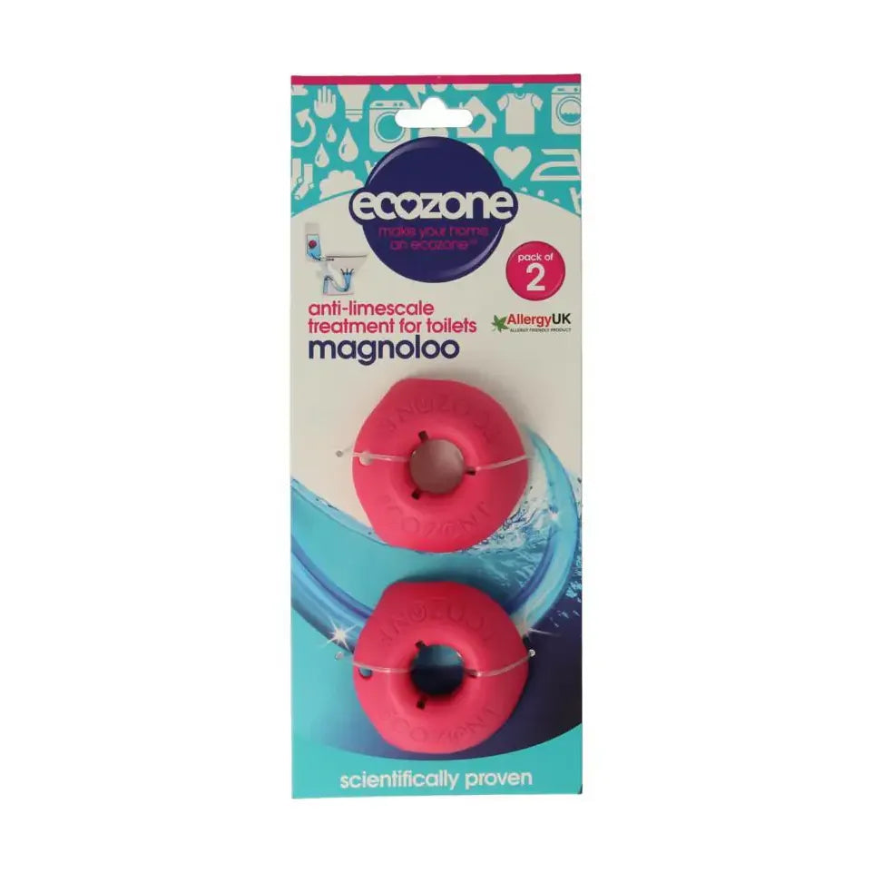 Ecozone Toiletontkalker magnoloo 2 stuks