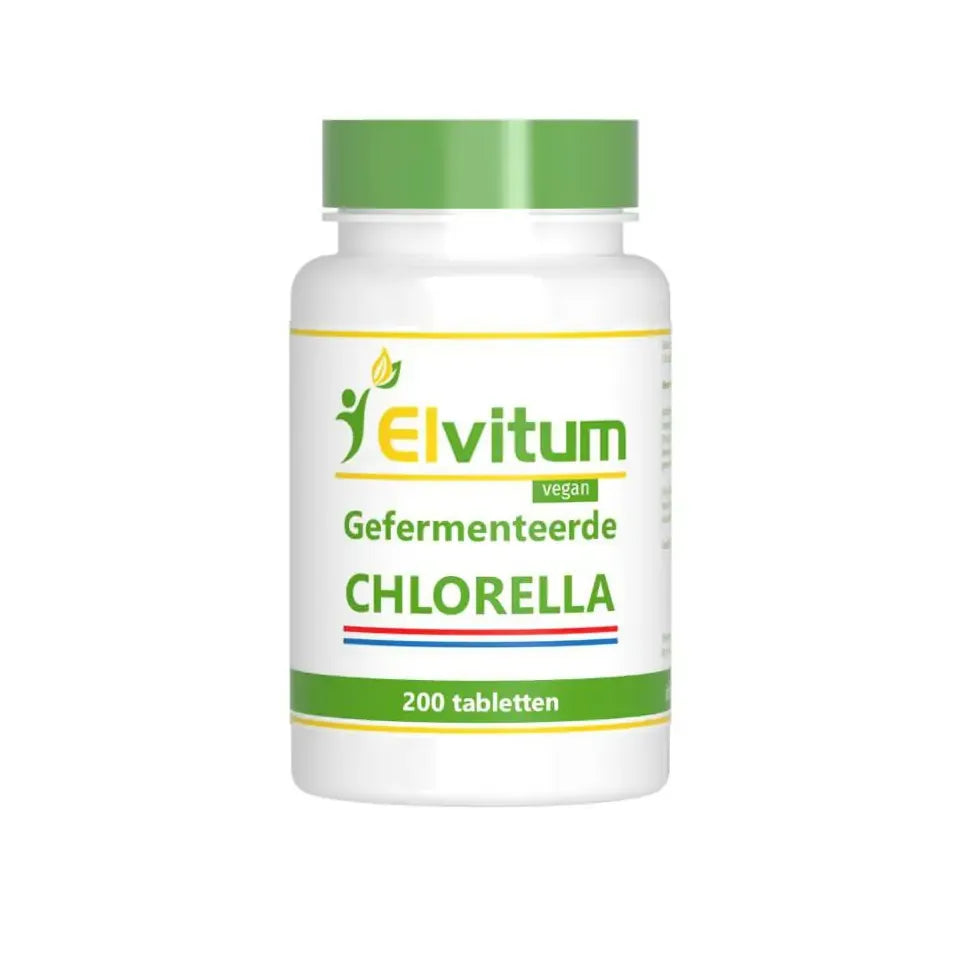 Elvitum Chlorella 250 mg Nederlands 200 tabletten