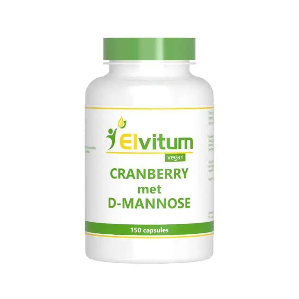 Elvitum Cranberry & D-mannose 150 vcaps