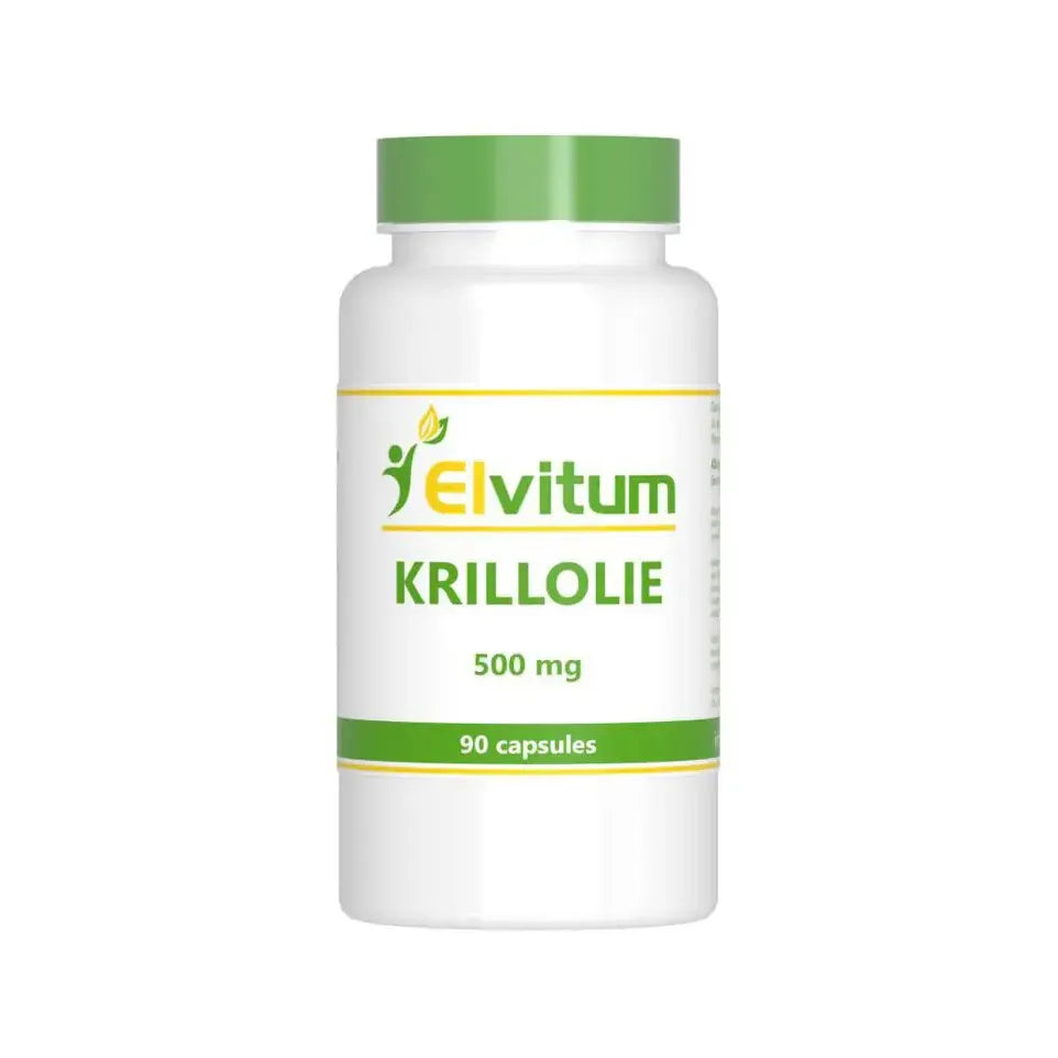 Elvitum Krill olie 500 mg 90 capsules