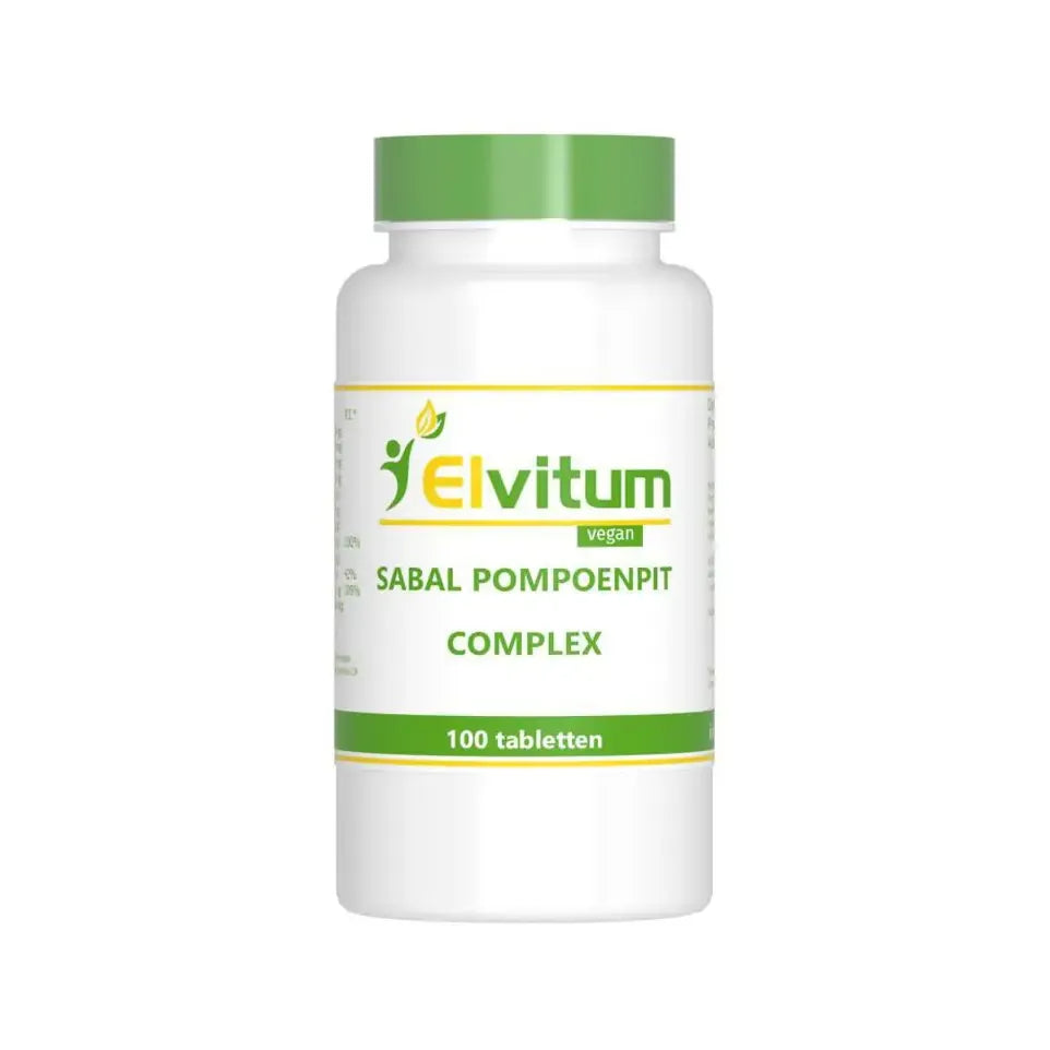 Elvitum Sabal pompoenpit complex 100 tabletten