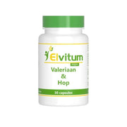 Elvitum Valeriaan en hop extract 30 capsules