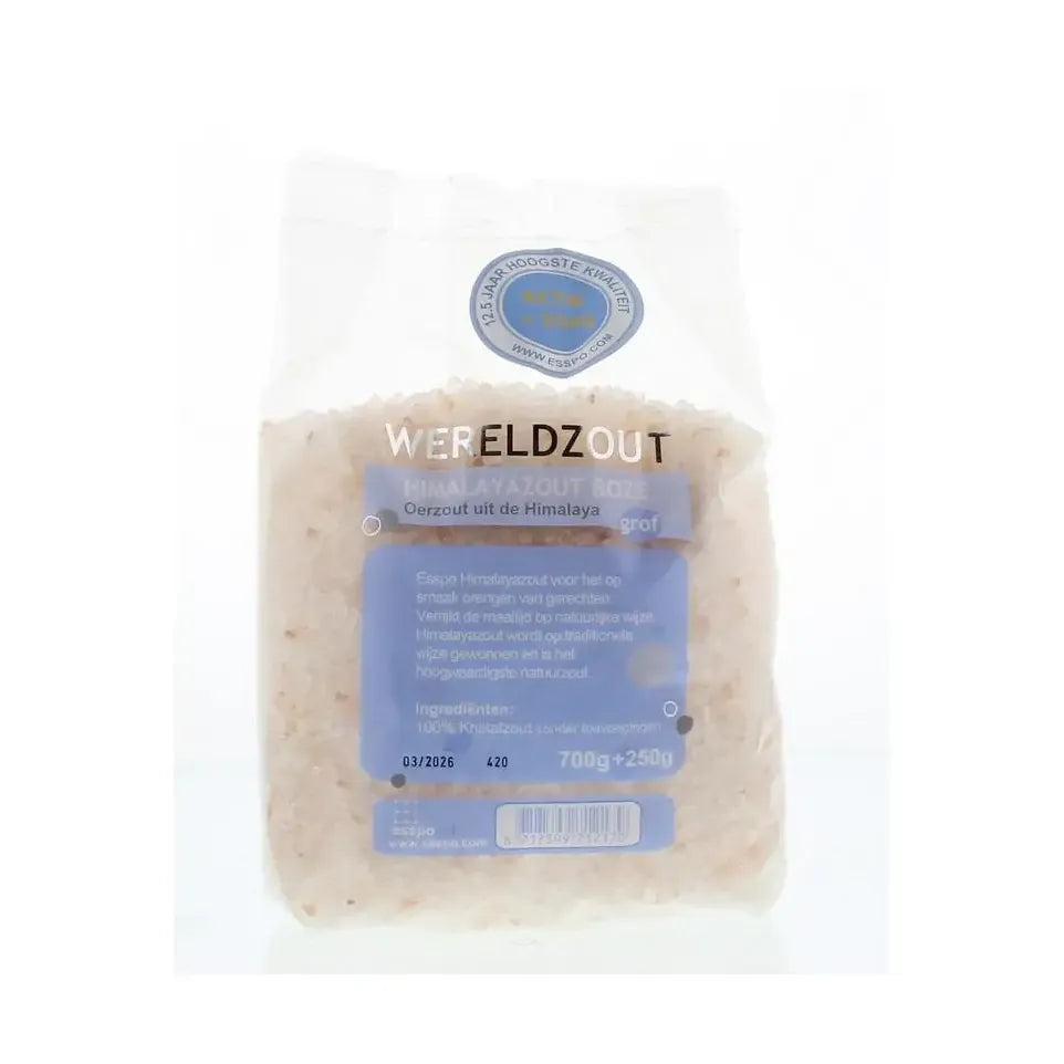 Esspo Himalayazout roze grof 700gr + 250gr 950 gram