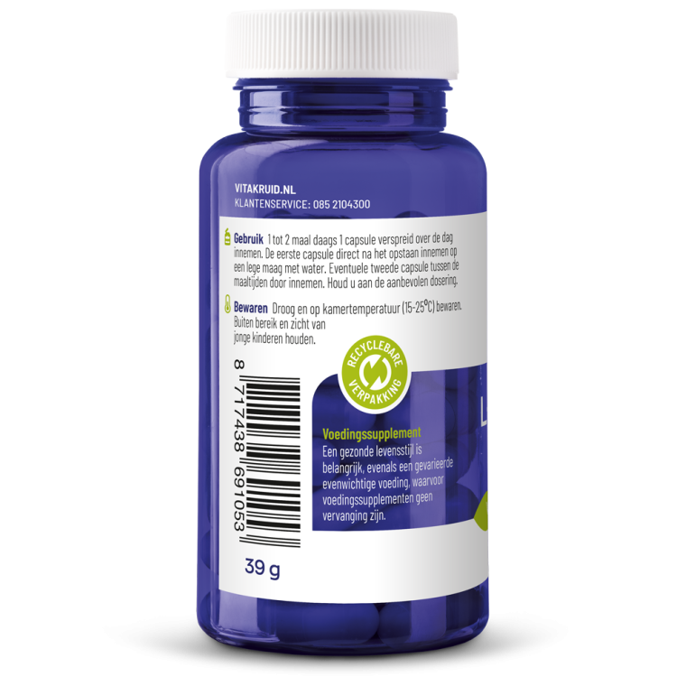 Vitakruid L-Tyrosine 500 60 vcaps